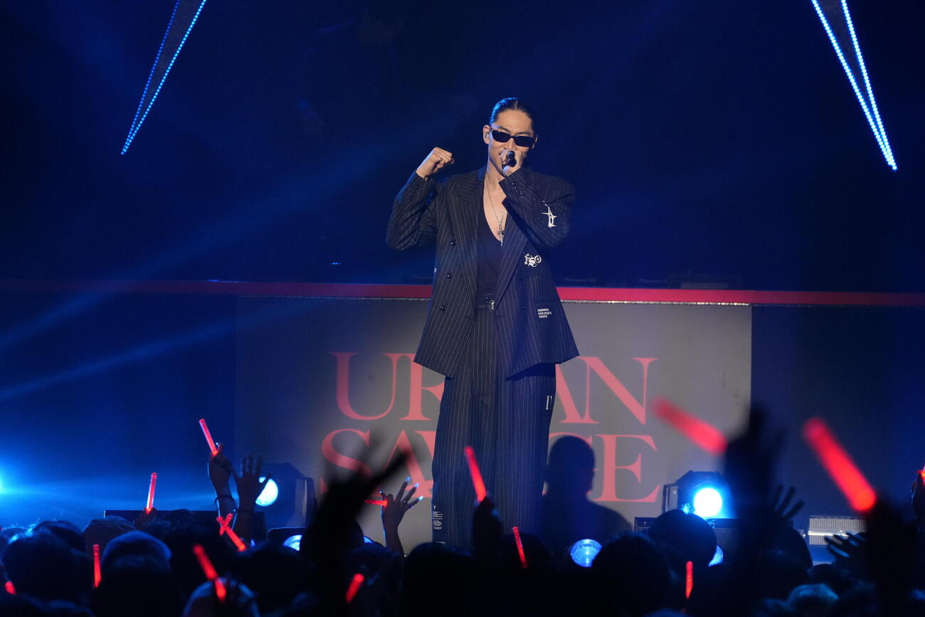 Zeep Namba Osakaで、初の単独ソロツアーを行ったEXILE AKIRA