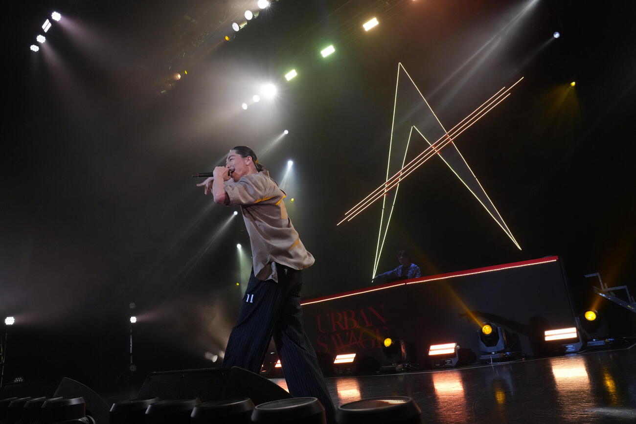Zeep Namba Osakaで、初の単独ソロツアーを行ったEXILE AKIRA