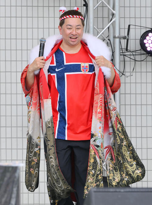 レイザーラモンRG　あるあるネタで「今年の代々木公園メチャ熱い！」