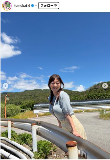 竹中知華のインスタグラムから