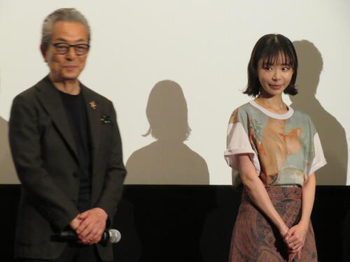 趣里、父水谷豊監督作初日で出産後初の公の場「監督」呼びで撮影中、甘えたこと明かす