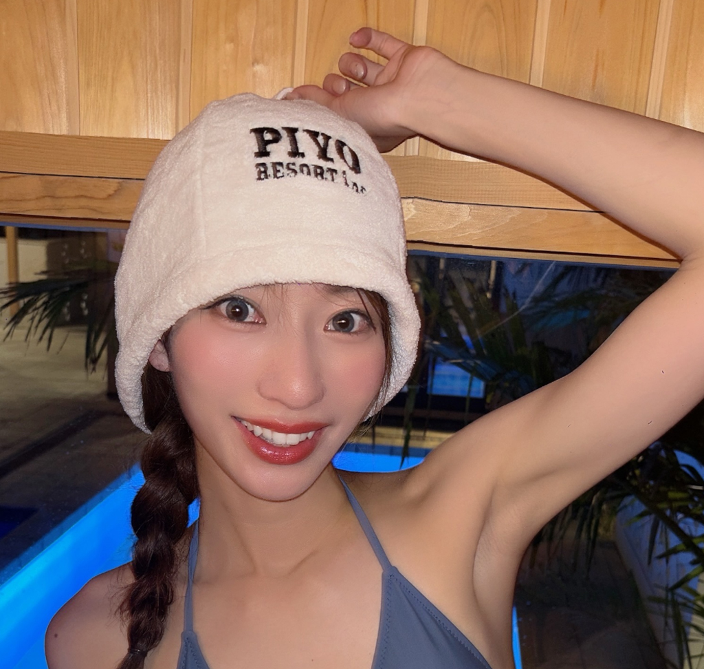 早川みゆきのサウナショット（早川みゆきのインスタグラムから）