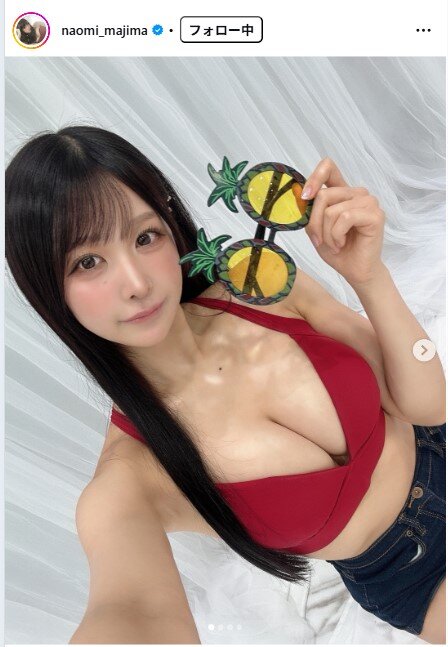 真島なおみのインスタグラムから