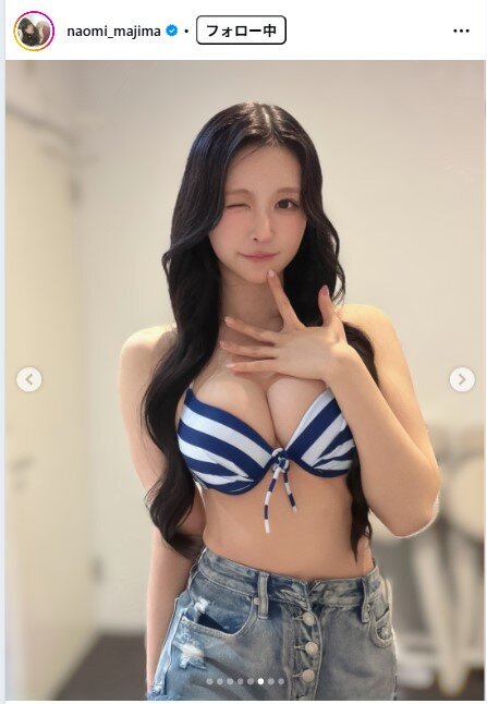 真島なおみのインスタグラムから