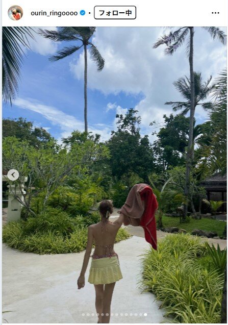 王林のインスタグラムから