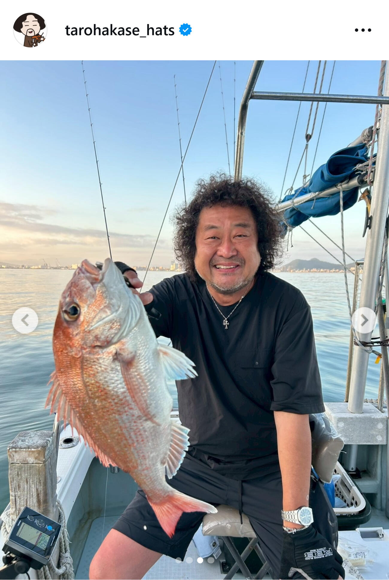 葉加瀬太郎のインスタグラムから