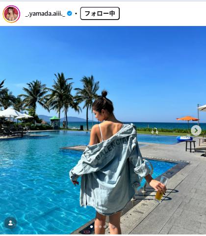 山田あいのインスタグラムから