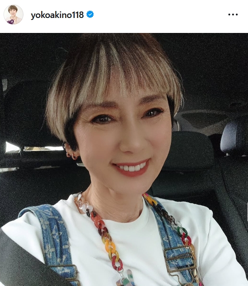 秋野暢子のインスタグラムから