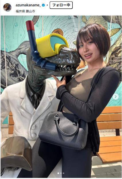 東かなめのインスタグラムから