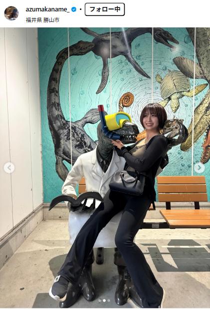東かなめのインスタグラムから