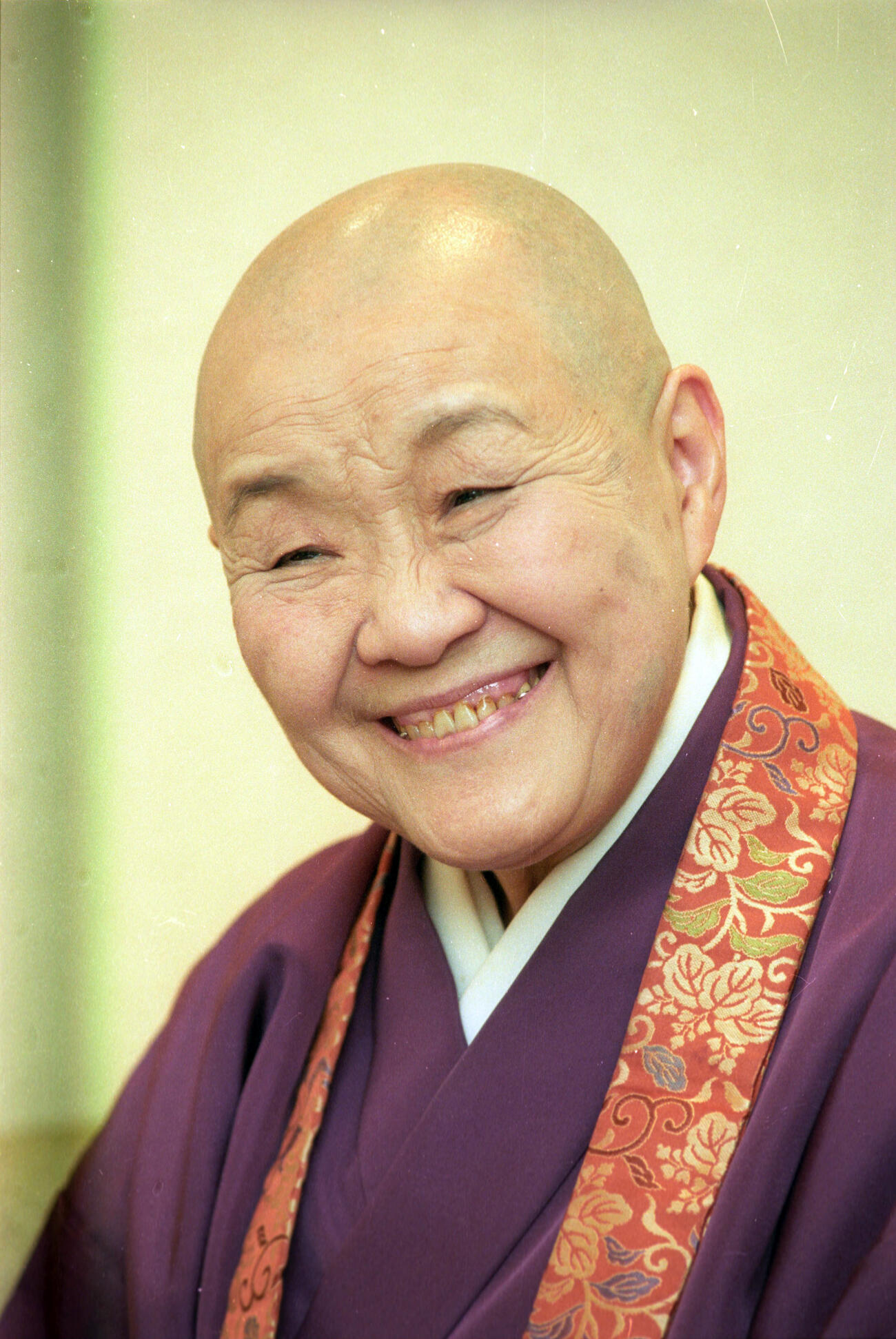 瀬戸内寂聴さん（2000年1月撮影）
