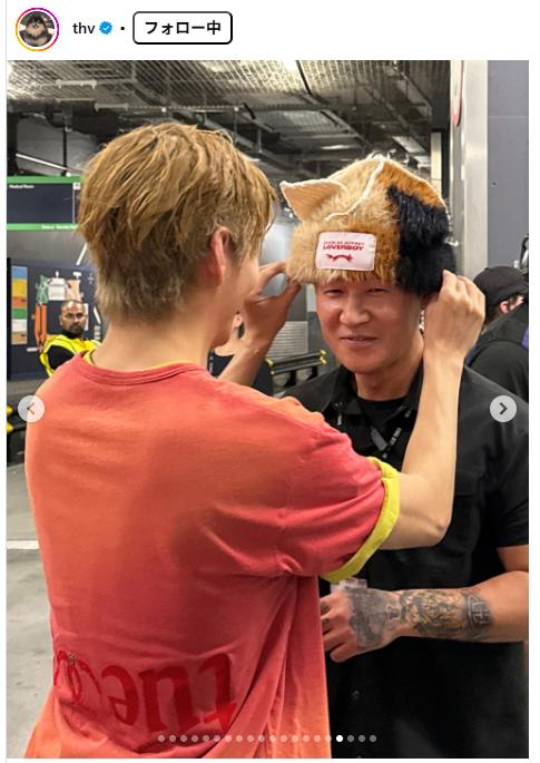 Vのインスタグラムから
