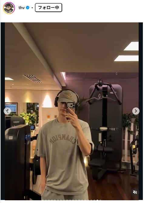 Vのインスタグラムから