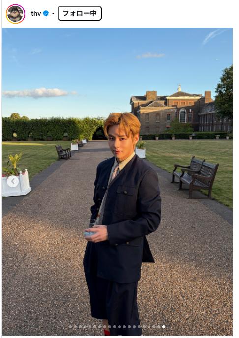 Vのインスタグラムから