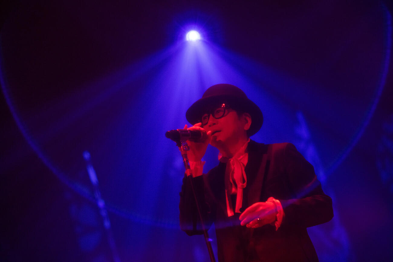 47都道府県ツアー「F－UTA－TABI」最終公演を行った藤井フミヤ（平野タカシ氏撮影）