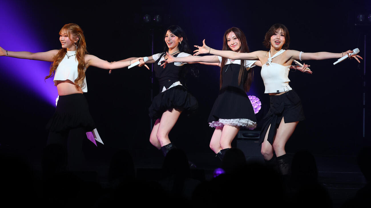 「GMO　渋谷エンタメ祭　2026 presents TOKYO GIRLS MUSIC Fes.2026」に登場したIS：SUE（撮影・野上伸悟）