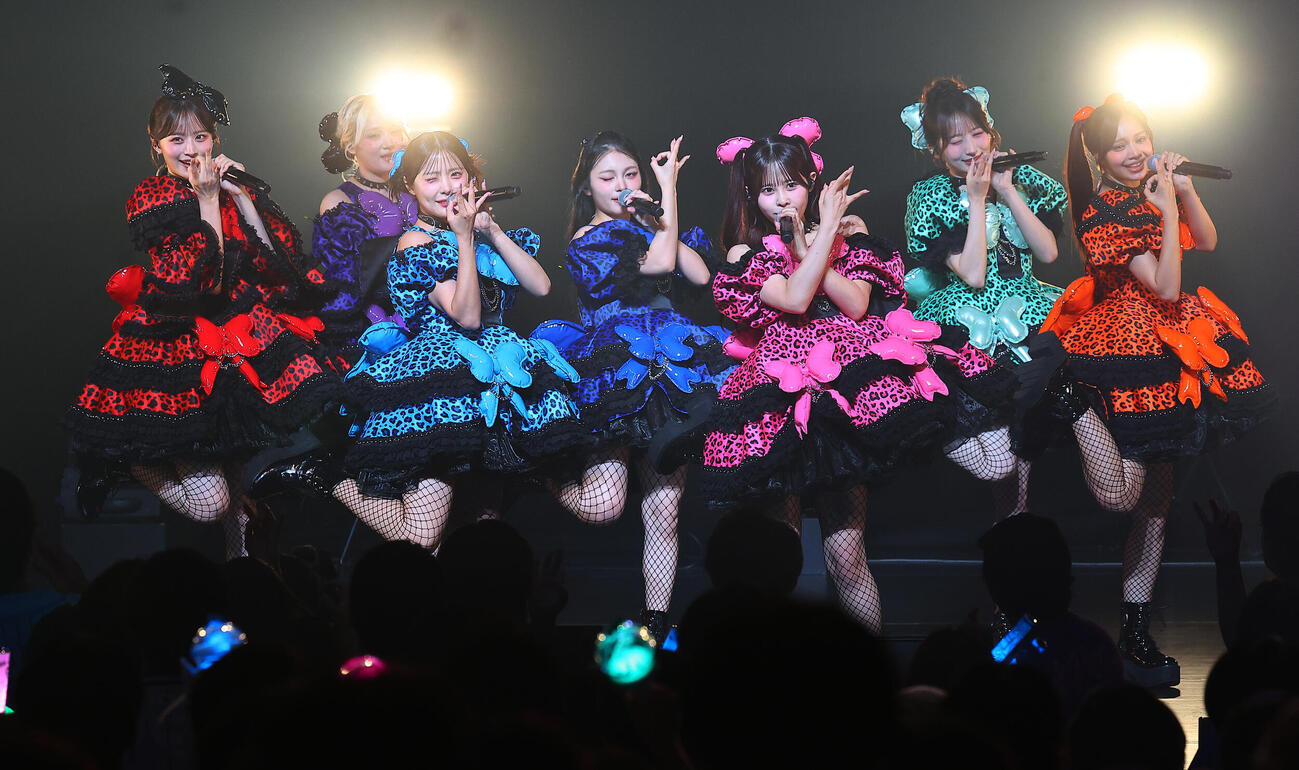 「GMO　渋谷エンタメ祭　2026 presents TOKYO GIRLS MUSIC Fes.2026」に登場したCANDY TUNE（撮影・野上伸悟）