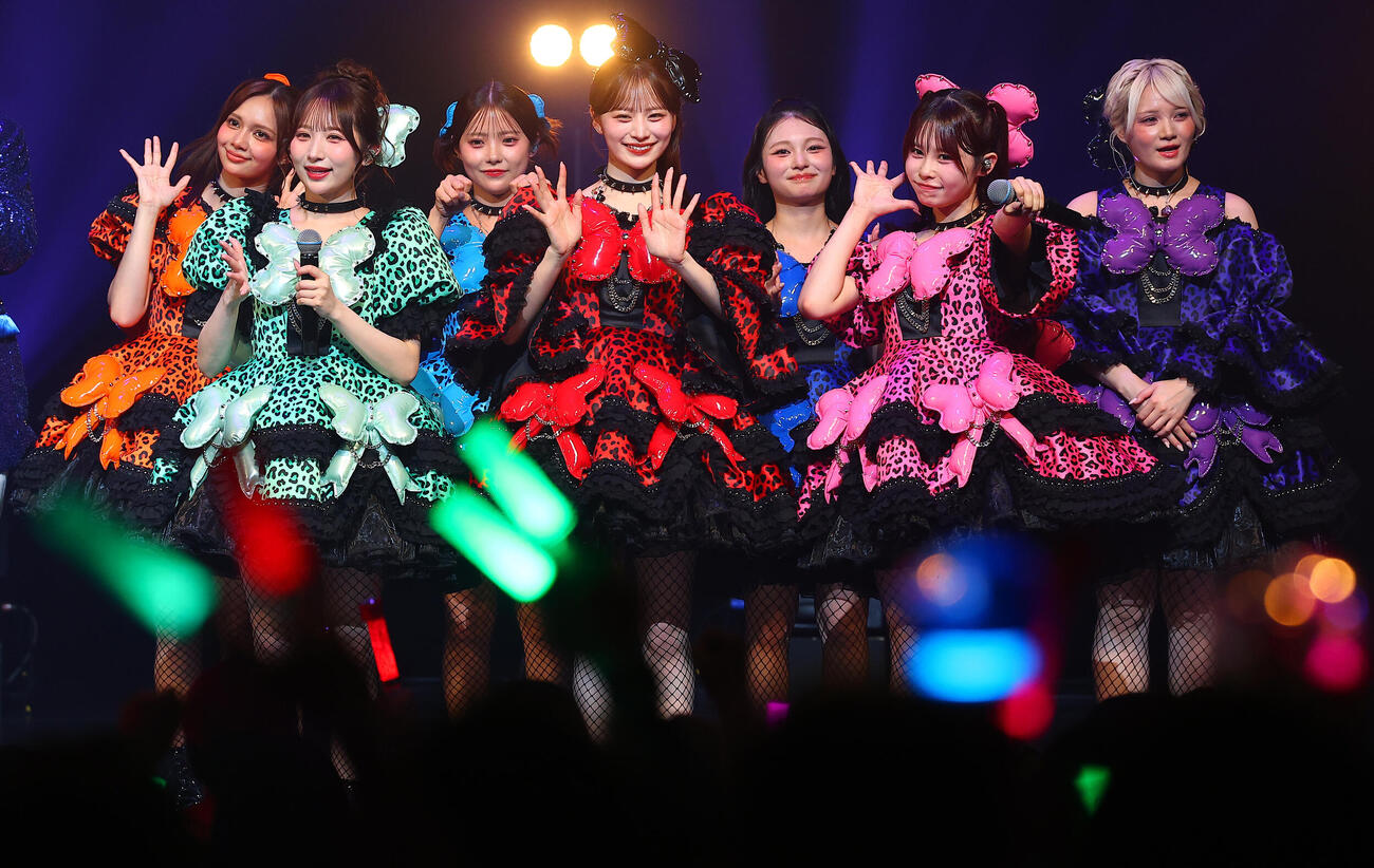 「GMO　渋谷エンタメ祭　2026 presents TOKYO GIRLS MUSIC Fes.2026」に登場したCANDY TUNE（撮影・野上伸悟）