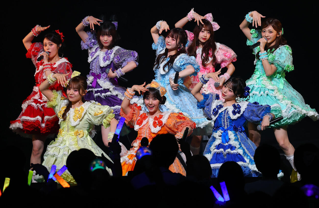 「GMO　渋谷エンタメ祭　2026 presents TOKYO GIRLS MUSIC Fes.2026」に登場したCUTIE STREET（撮影・野上伸悟）