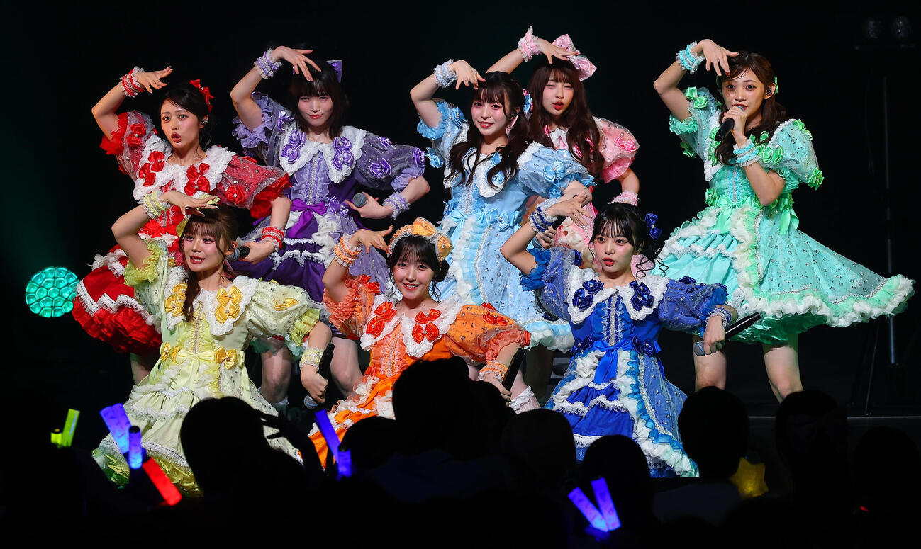 「GMO　渋谷エンタメ祭　2026 presents TOKYO GIRLS MUSIC Fes.2026」に登場したCUTIE STREET（撮影・野上伸悟）