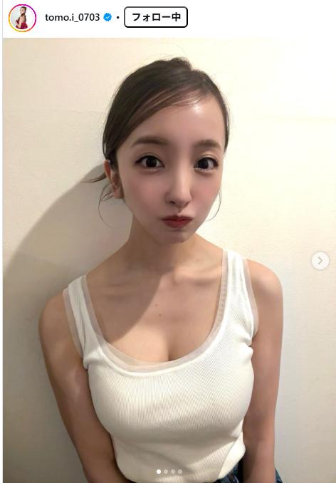 板野友美のインスタグラムから