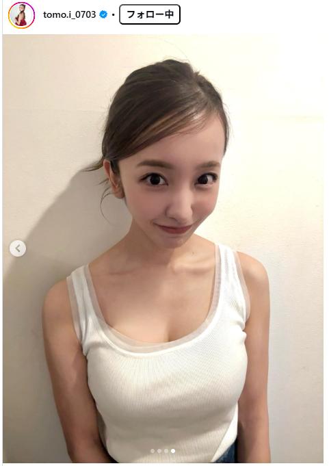 板野友美のインスタグラムから