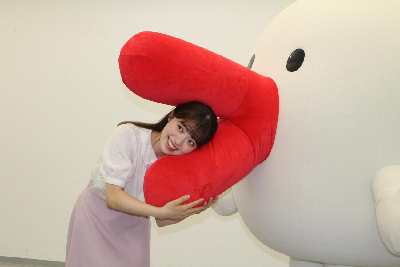 13日の「よ～いドン！」でデビューを飾ったカンテレの柏原怜奈アナウンサー