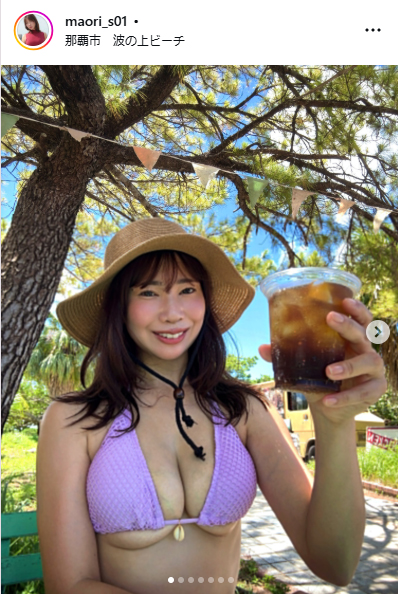 谷まお莉のインスタグラムから