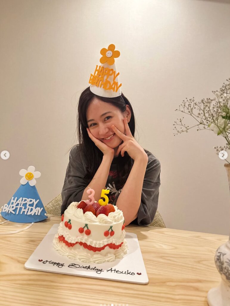 前田敦子インスタグラムより