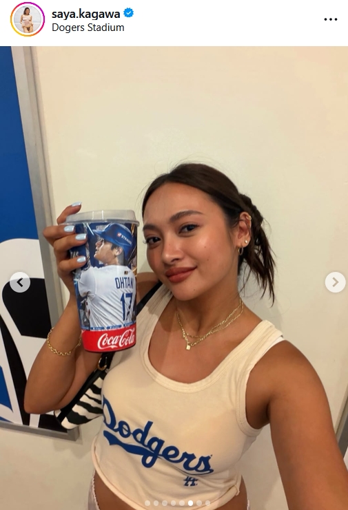 香川沙耶のインスタグラムから