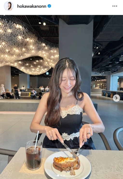 穂川果音のインスタグラムから