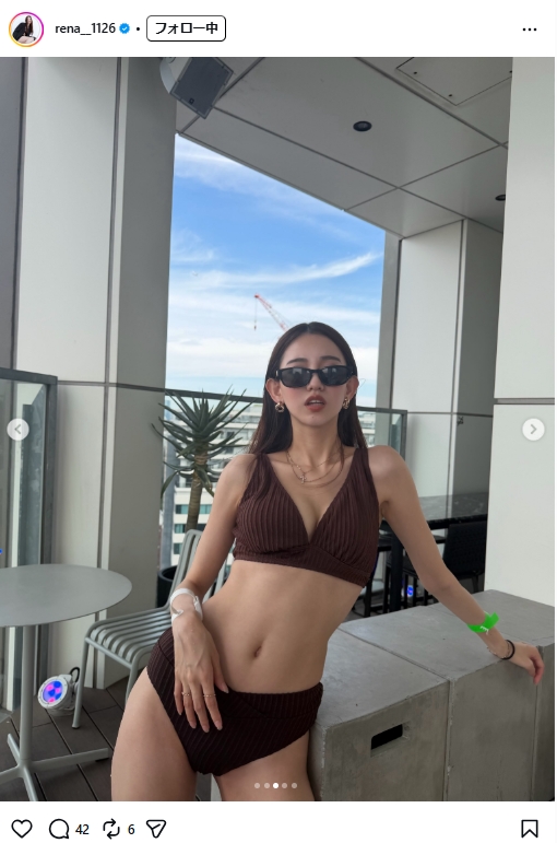 黒木麗奈のインスタグラムから