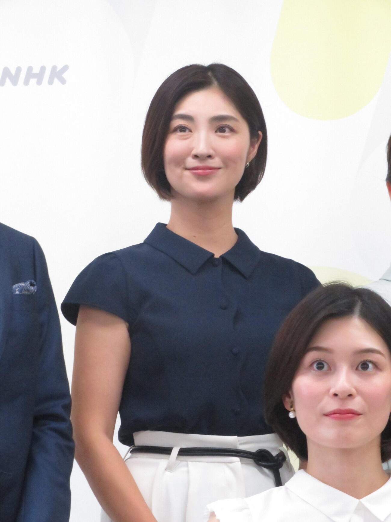「6局防災プロジェクト」で会見した日本テレビ岩本乃蒼アナ