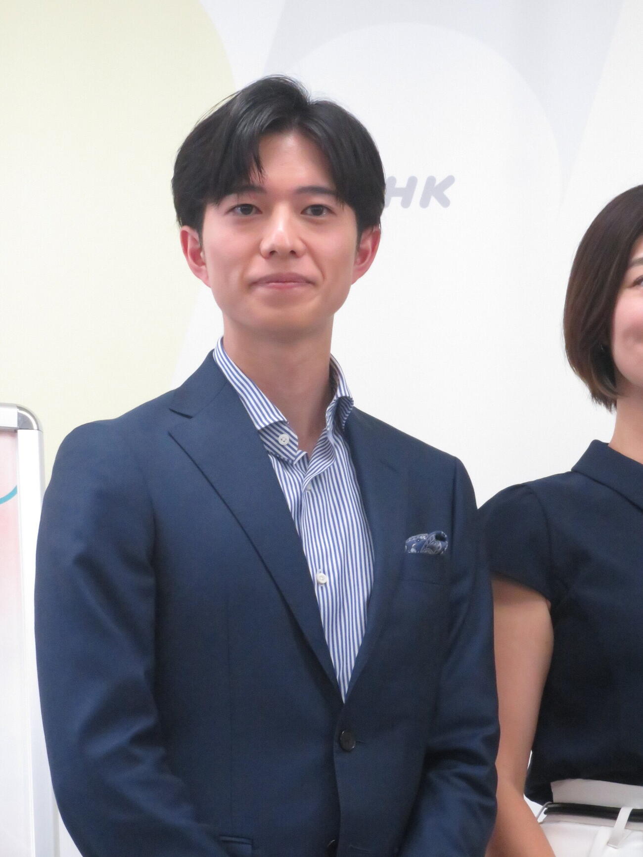「6局防災プロジェクト」で会見したNHK江原啓一郎アナ