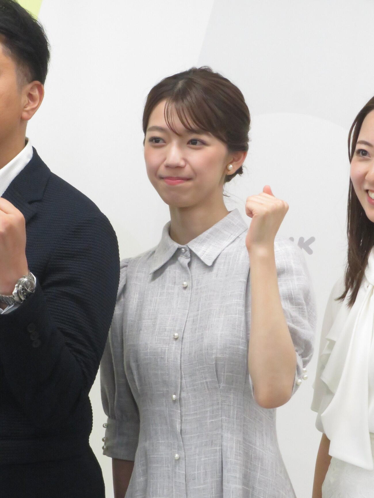 「6局防災プロジェクト」で会見したテレビ東京斎藤陽アナ