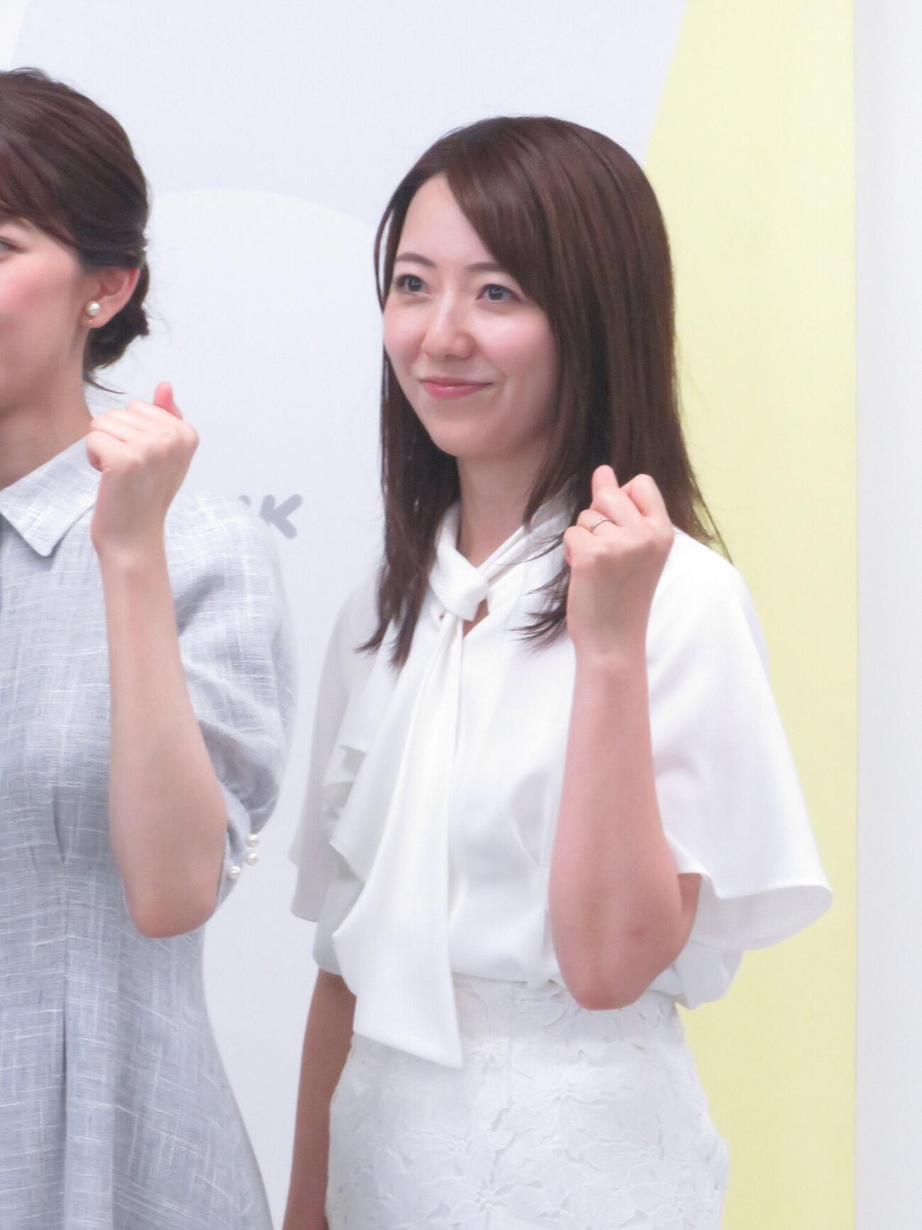 「6局防災プロジェクト」で会見したフジテレビ内田嶺衣奈アナ