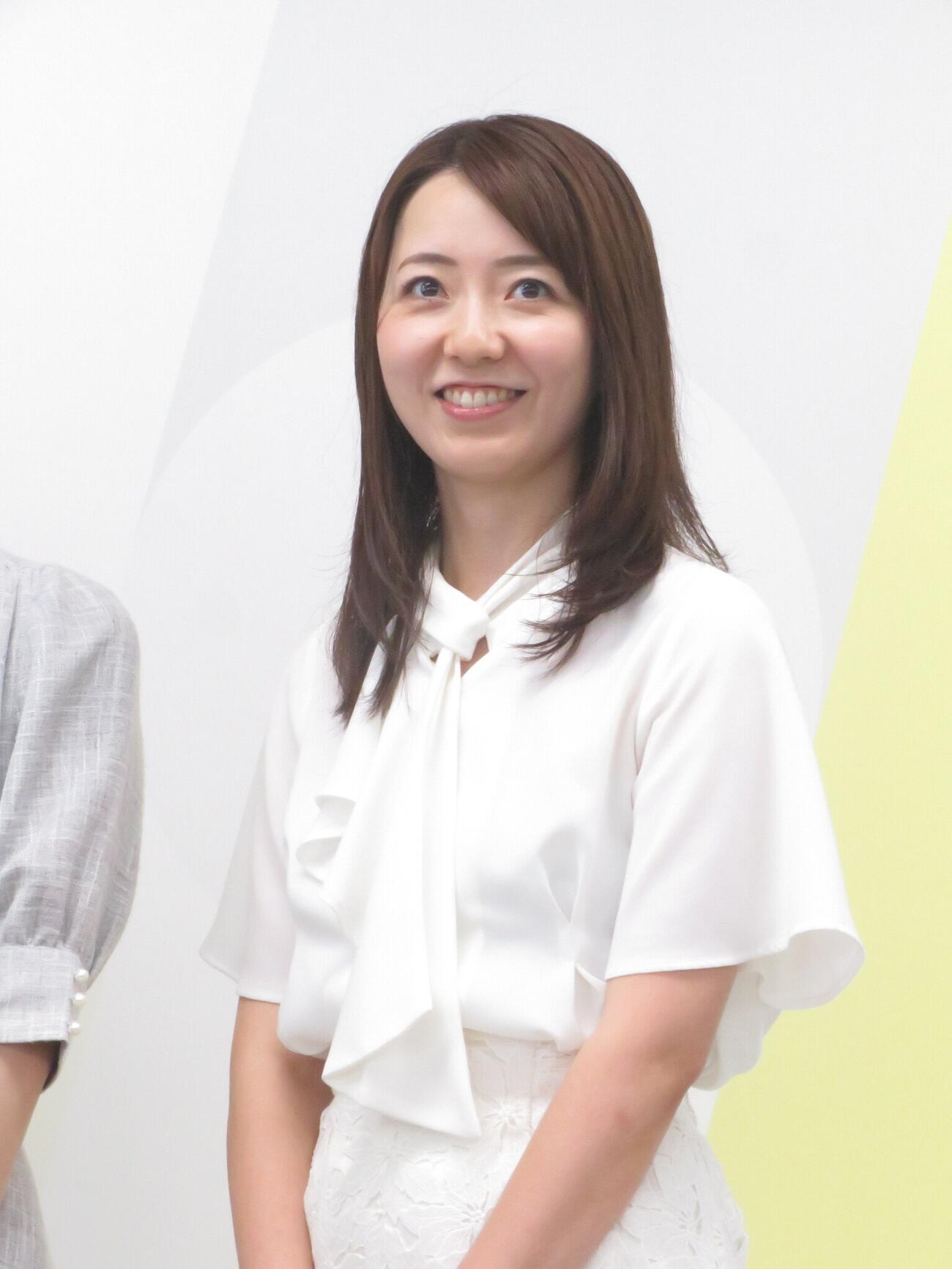 「6局防災プロジェクト」で会見したフジテレビ内田嶺衣奈アナ
