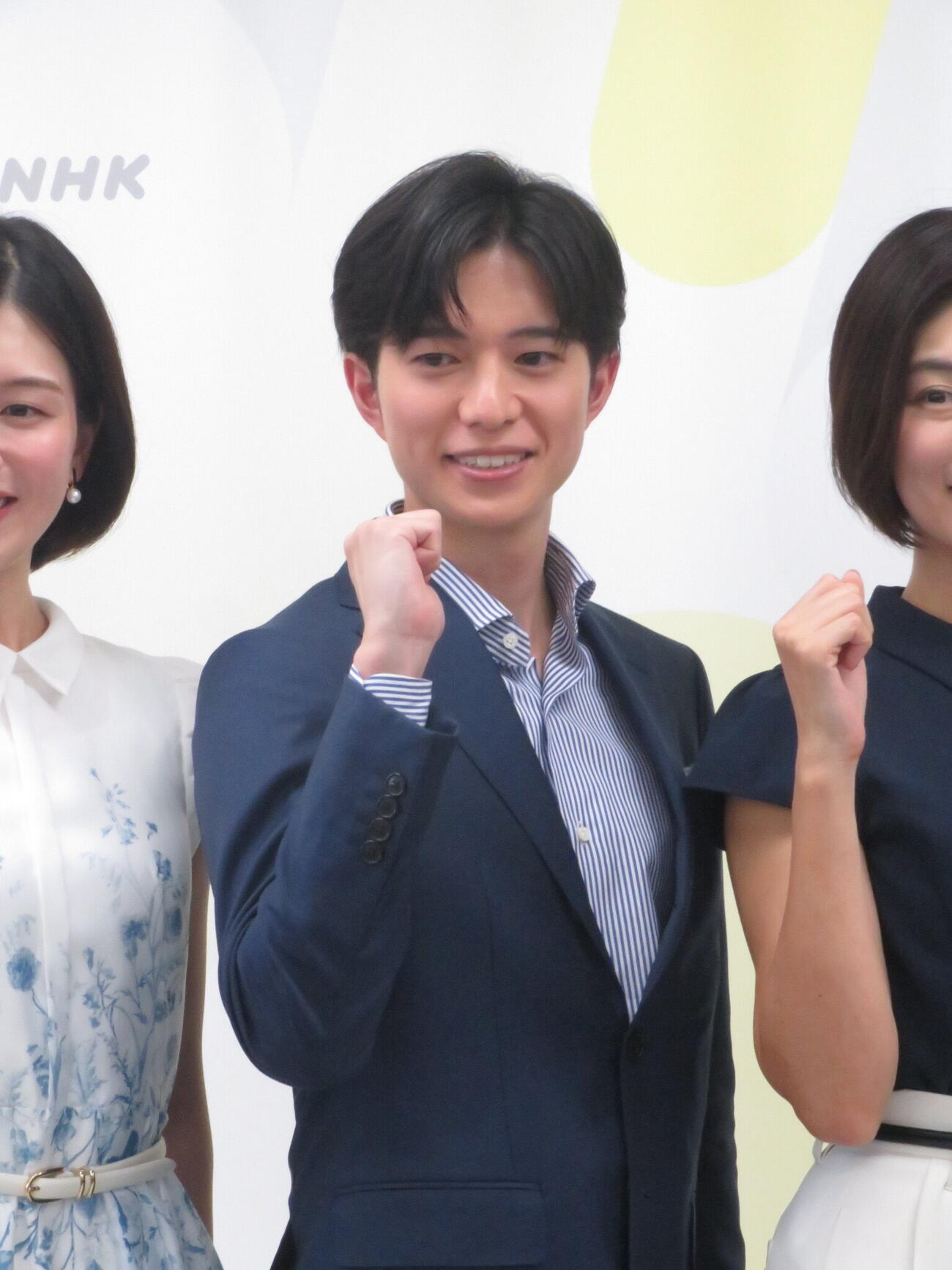 「6局防災プロジェクト」で会見したNHK江原啓一郎アナ