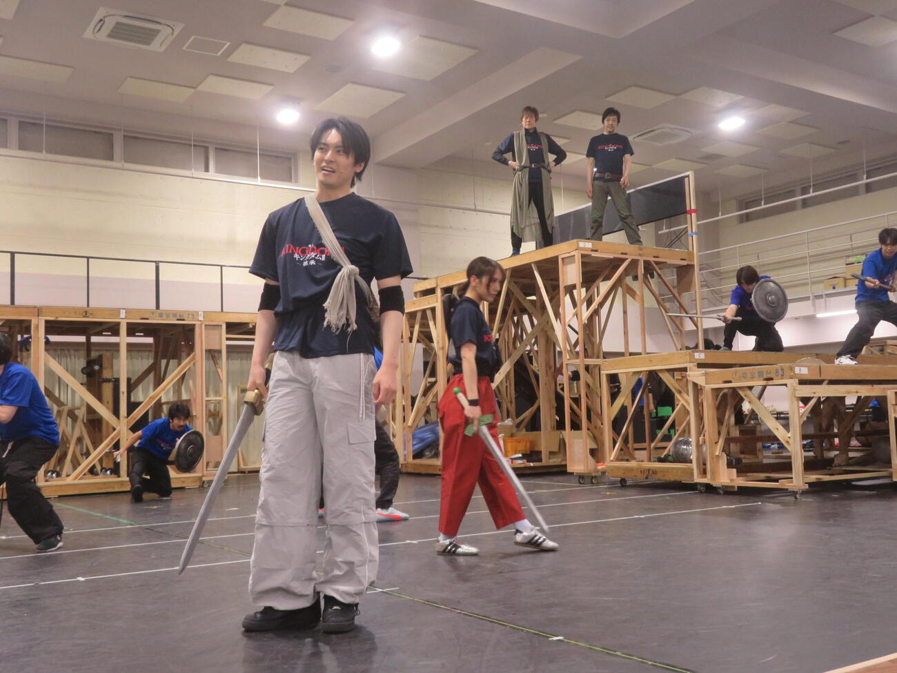 高野洸バージョンの公開稽古シーン（撮影川田和博）