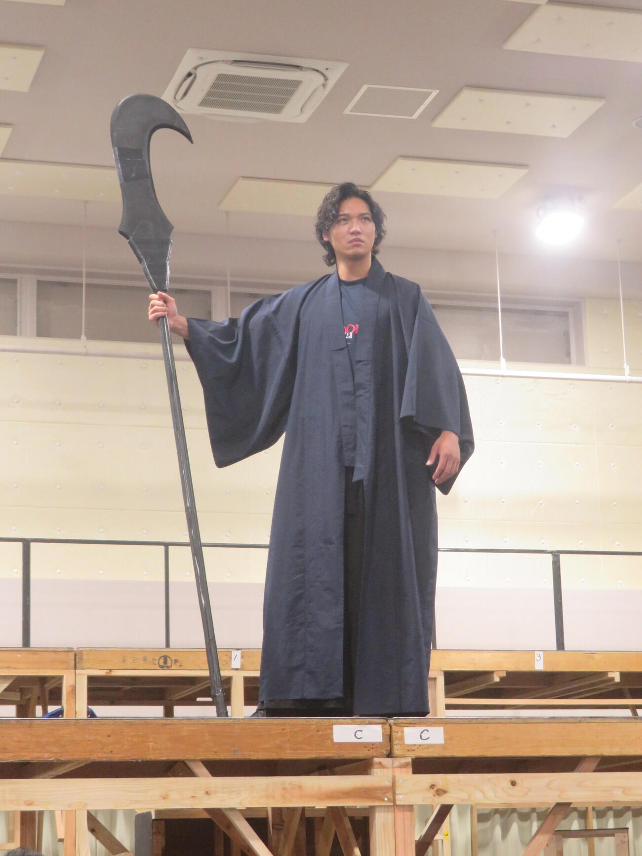 章平バージョンの〓（マダレに龍）煖（撮影川田和博）
