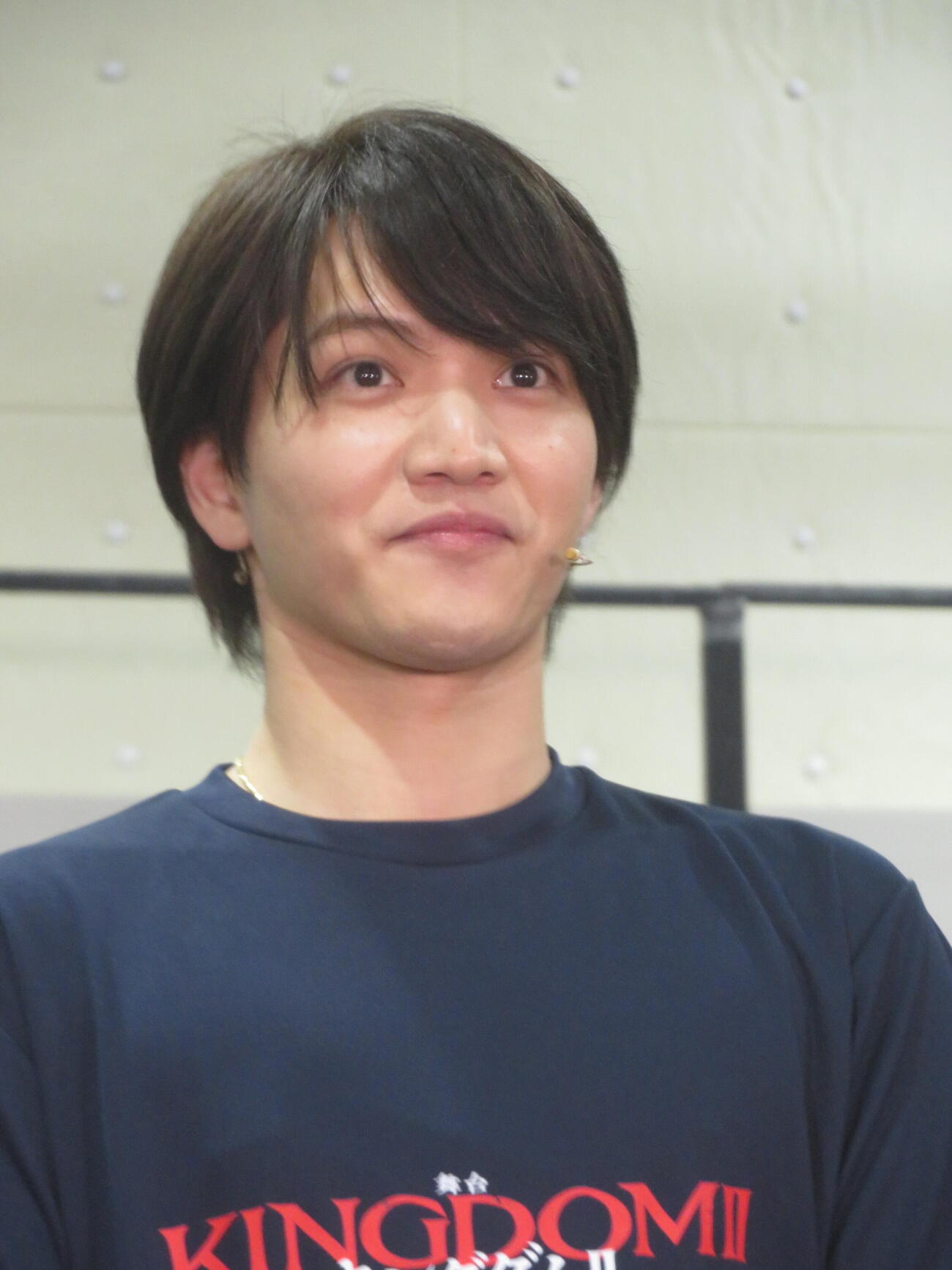 舞台「キングダム2－継承－」会見＆公開稽古出席した三浦宏規（撮影・川田和博）