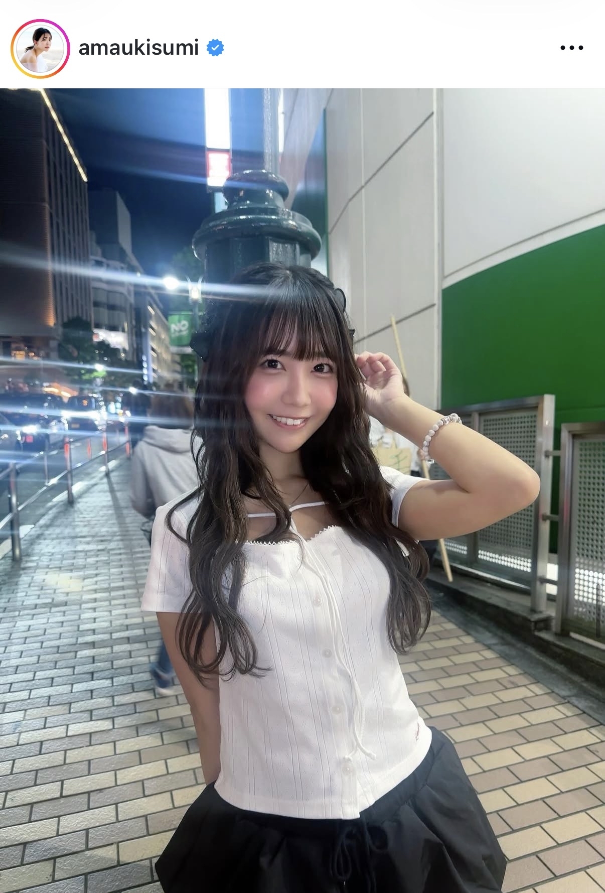 天羽希純のインスタグラムから