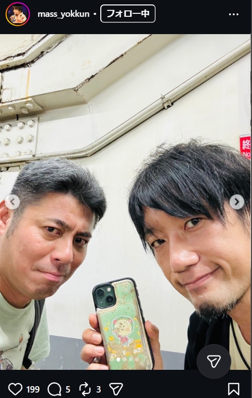 高木芳基のインスタグラムから