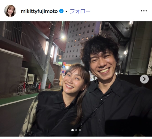 藤本美貴のインスタグラムから