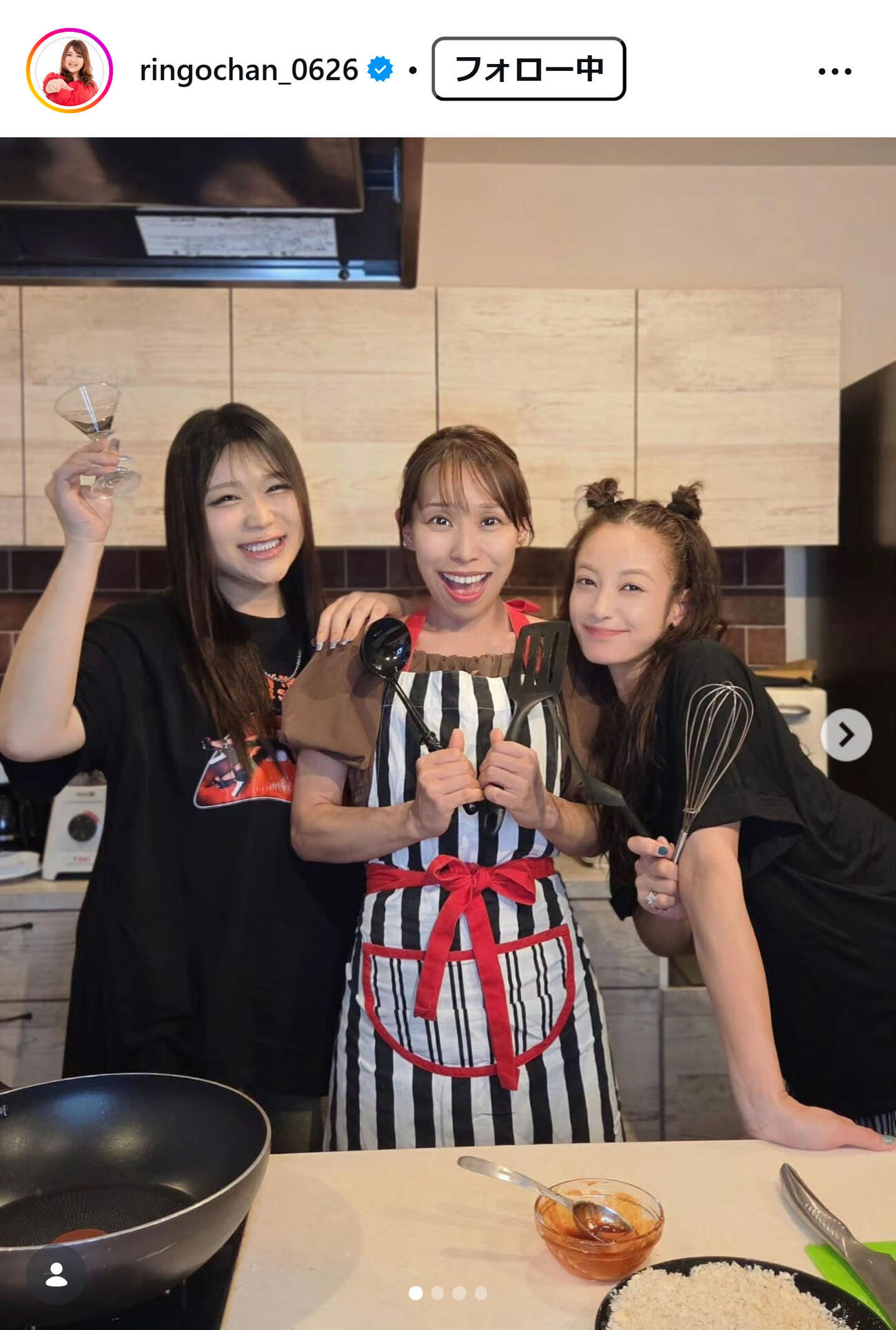 りんごちゃんのインスタグラムから
