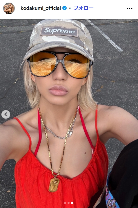 倖田來未のインスタグラムから