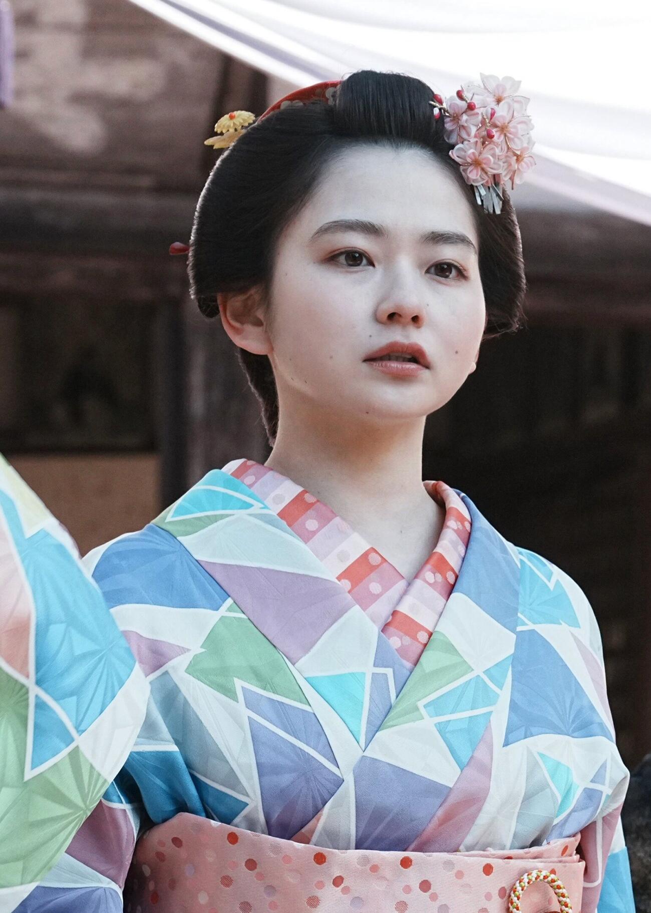 スペシャル時代劇「銭形平次」に出演する山田杏奈