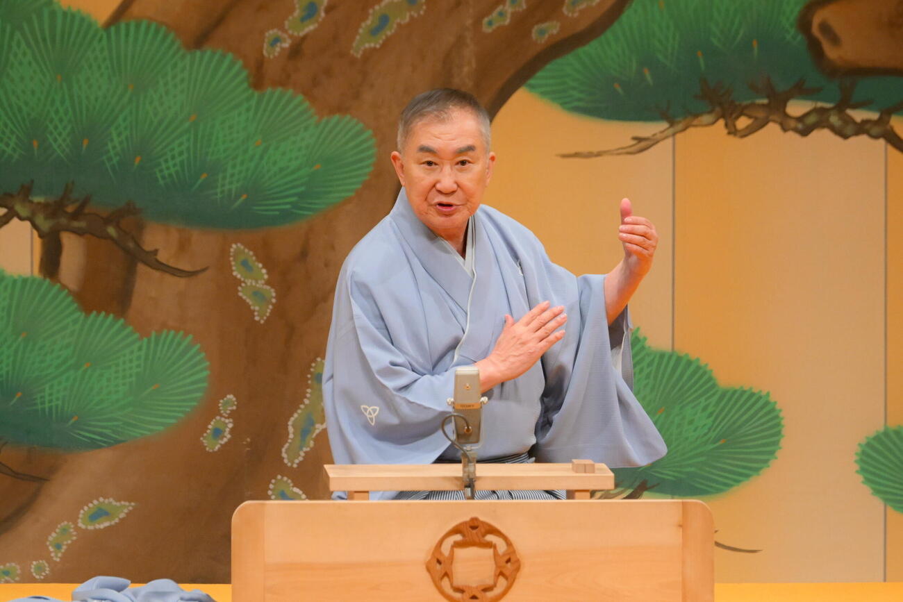 「桂文枝独演会～落語家60年目のハレ舞台～」を開催した桂文枝