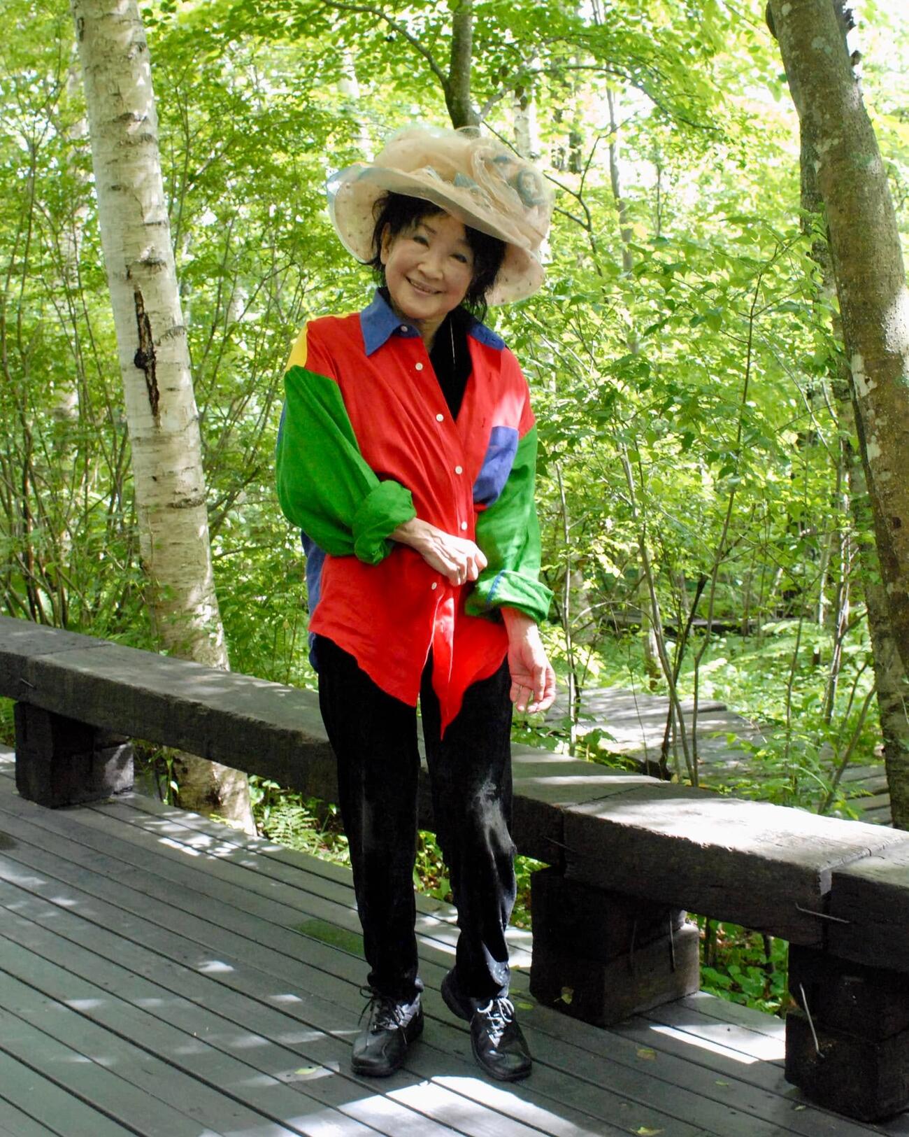 二階堂有希子さん（八ケ岳倶楽部のFacebookから）
