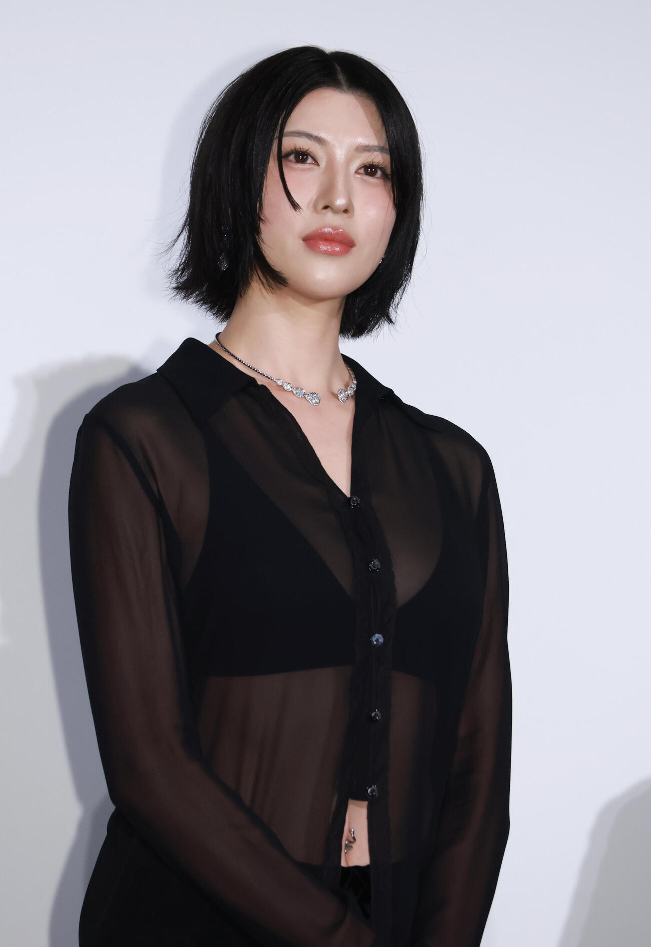 映画「キングダム　魂の決戦」初日舞台あいさつを行三吉彩花（撮影・中島郁夫）